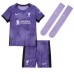 Liverpool Darwin Nunez #9 Barnkläder Tredje matchtröja till baby 2023-24 Kortärmad (+ Korta byxor) Billigt